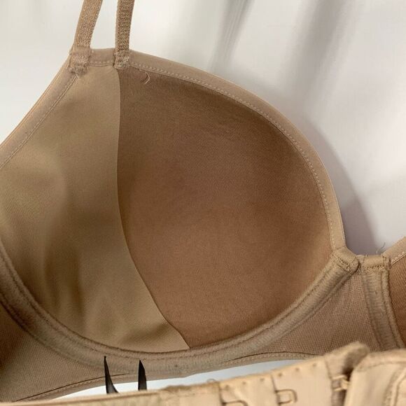 Natori Women's Underwired Padded Push Up Bra Brown Size 32DD - Picture 6 of 8